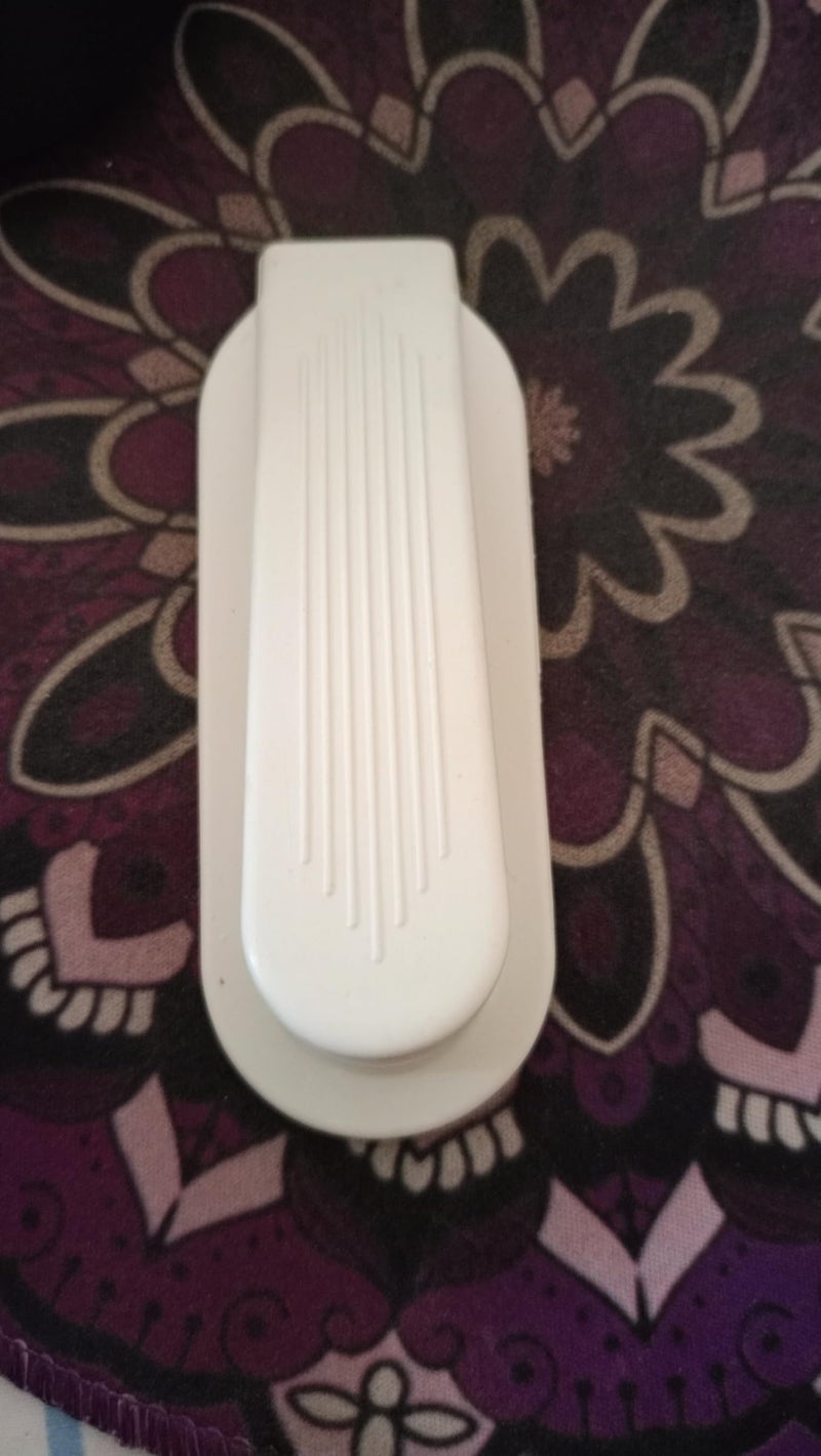 MySouqEg | 2 Door Stops 10Cm Buffers for Home Bathroom Non-Slip Design Wear-Resistant Material Prevent Slamming Finger Injuries (White)