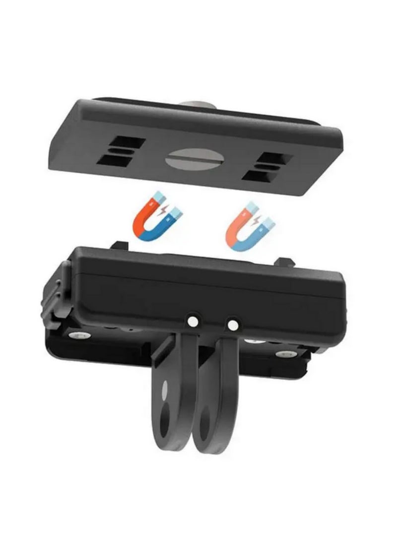 Generic For Insta360 Ace Pro Magnetic Quick Release Base Metal Foldable Adapter Dual Use for Sports Camera Accessories Quick Installation Stable Reliable Connect Various Accessories  - Image 3