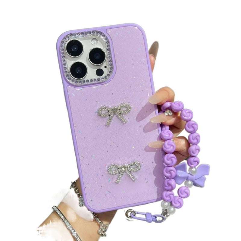 Acrylic Protective Case for iPhone 16 / 16 Plus / 16 Pro / 16 Pro Max with Drop Protection and Bow Design plus Shockproof plus Anti-Slip Grip in Multicolour - Layan Lure - Image 5