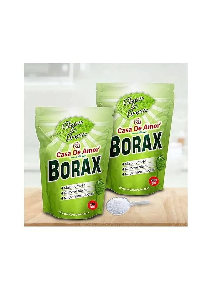 Casa De Amor Casa De Amor Essential Borax Powder 2 Packs of 200gm  - Image 1
