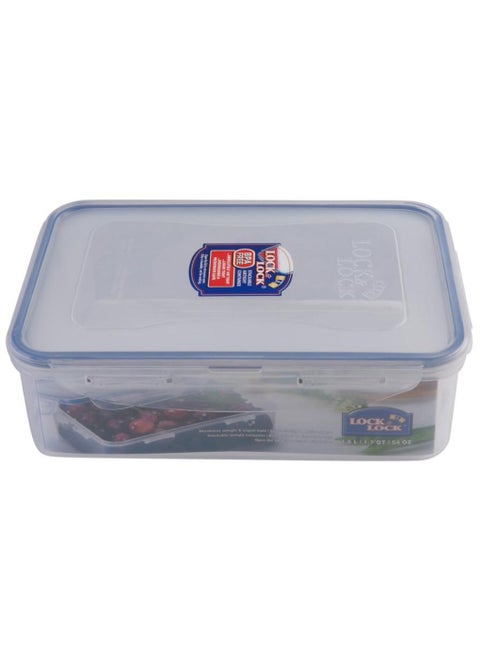 Rectangular Food Container 23.2 X 16.5 X 6.9 Cm Clear