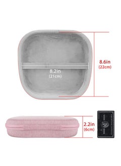 Geekria Geekria NOVA Headphones Case, Compatible with Apple AirPods Max Headphones Case, Replacement Hard Shell Travel Carrying Bag with Room for Smart Case and Accessories Storage (Pink)  - Image 4