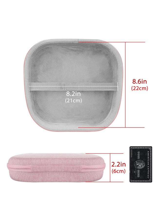 Geekria Geekria NOVA Headphones Case, Compatible with Apple AirPods Max Headphones Case, Replacement Hard Shell Travel Carrying Bag with Room for Smart Case and Accessories Storage (Pink)  - Image 4