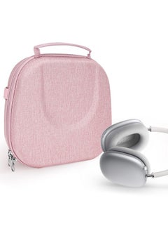 Geekria Geekria NOVA Headphones Case, Compatible with Apple AirPods Max Headphones Case, Replacement Hard Shell Travel Carrying Bag with Room for Smart Case and Accessories Storage (Pink)  - Image 1