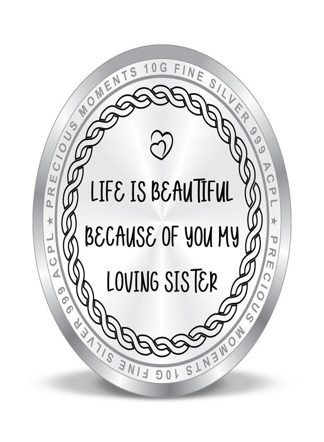 ACPL Precious Moments Raksha Bandhan 10 gm Silver Coin (999) Purity by ACPL - Image 2