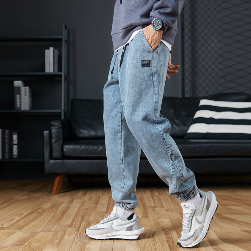 Unisex Classic Denim Jeans Loose Fit Daily Outdoor Wear - Image 5