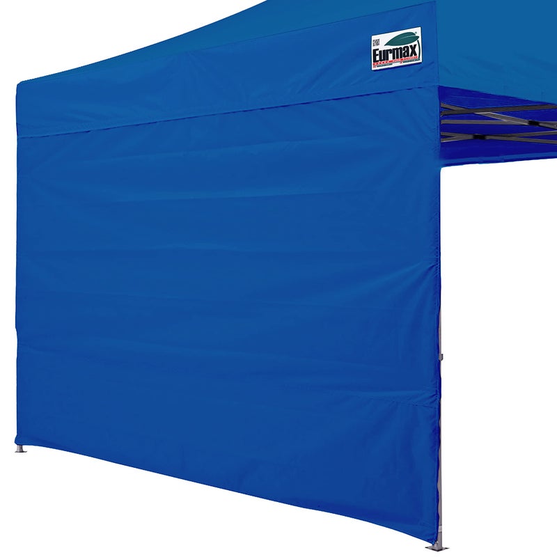 Eurmax USA Instant Canopy SunWall Tent Tarp Shelter 8x8, 1 Pack Sidewall (Blue) - Image 1