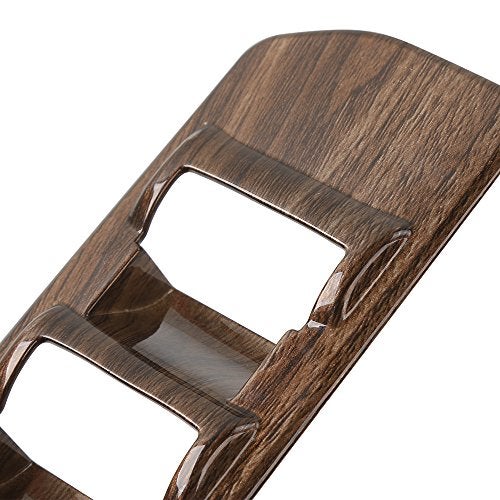 Voodonala Wood Grain Window Lift Panel Switch Covers Trim for 2015-2020 Ford F150 Accessories - Image 2