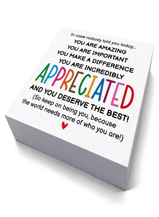 HTBIG Inspirational Gifts for Men Women Friends, Coworker Office Decor Appreciation Gifts, You Are Amazing Motivational Desk Sign Decor Home Office Desk - Image 2