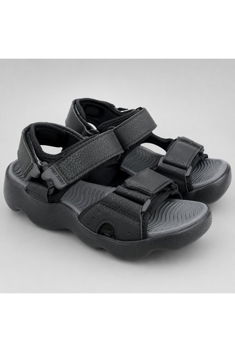 Feet First Men’s Sports Sandals with Adjustable Velcro Straps – Lightweight Comfort Outdoor Walking Sandals - Image 1