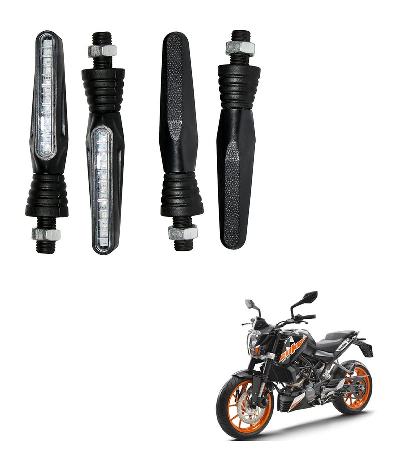 Asryd Pack of 4 Amber Bright SMD LED KTM Style Indicators For KTM 200 Duke (4.Pcs Amber Color Indicator) - Image 3