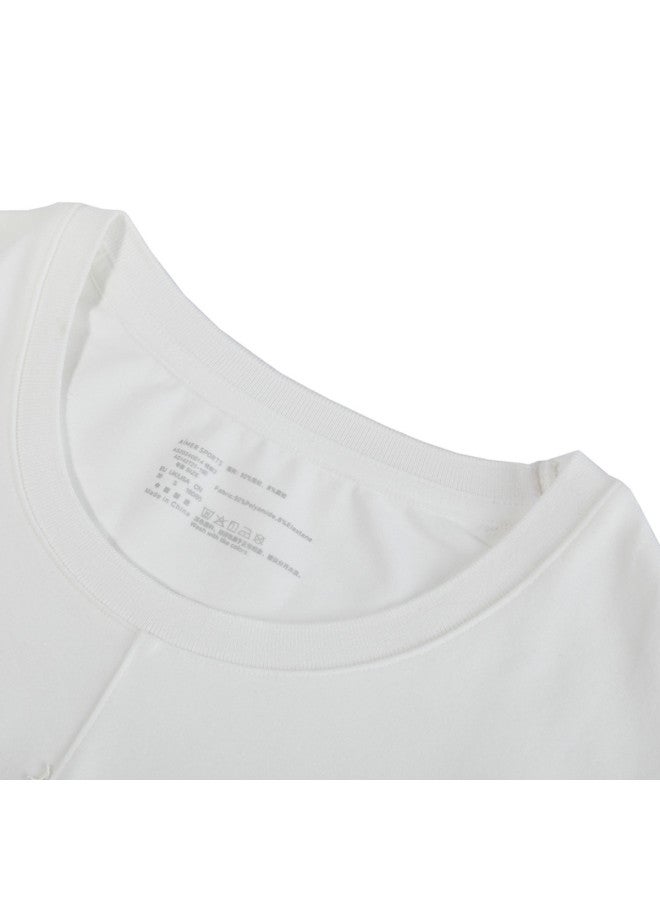 AIMER Chenfeng Women'S Casual Short Sleeve T-Shirt, Summer Lightweight Base Layer Tee - Image 4