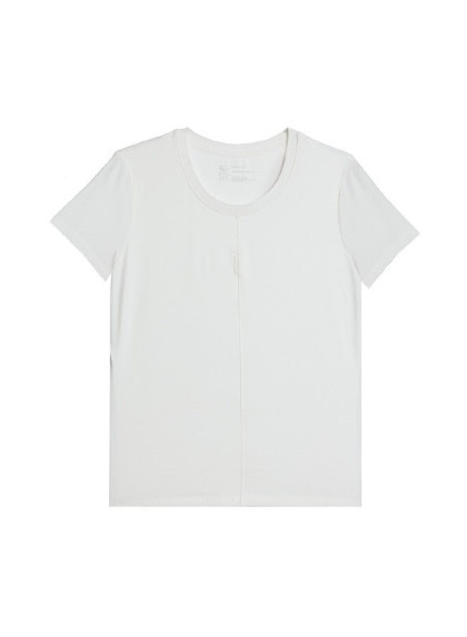 AIMER Chenfeng Women'S Casual Short Sleeve T-Shirt, Summer Lightweight Base Layer Tee - Image 1