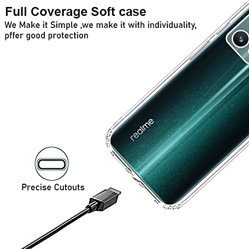 VIDO Transparent Back Case Cover for Realme 9 Pro 5G (Soft & Flexible & Camera Protection Back Case) - Image 3
