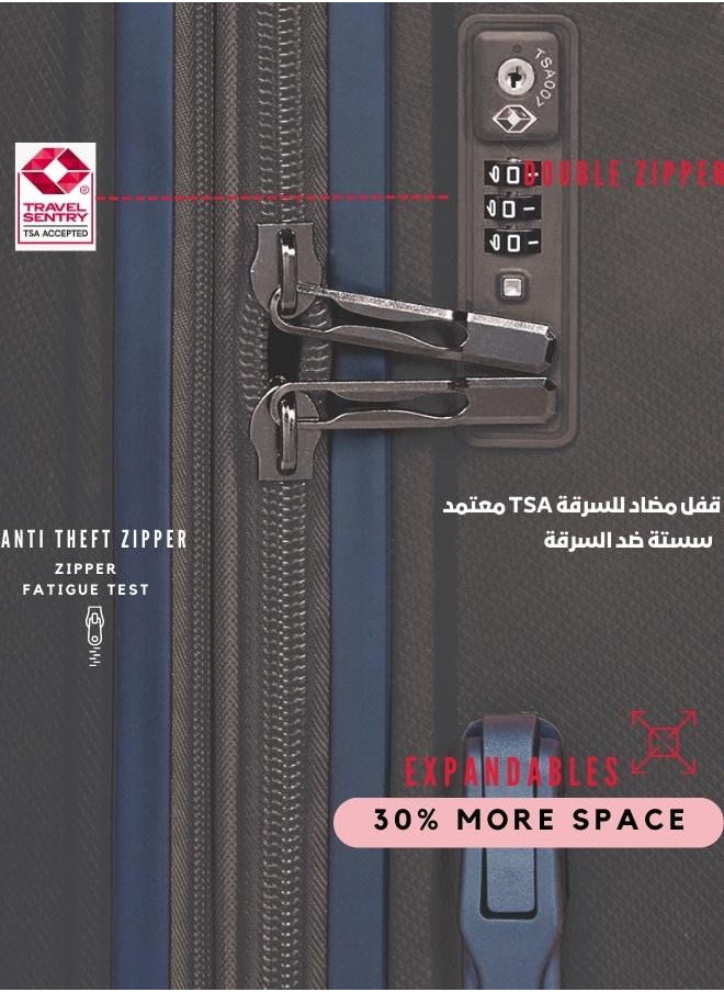 سونادا حقيبة سفر تروللي ماركة سونادا  - Image 4