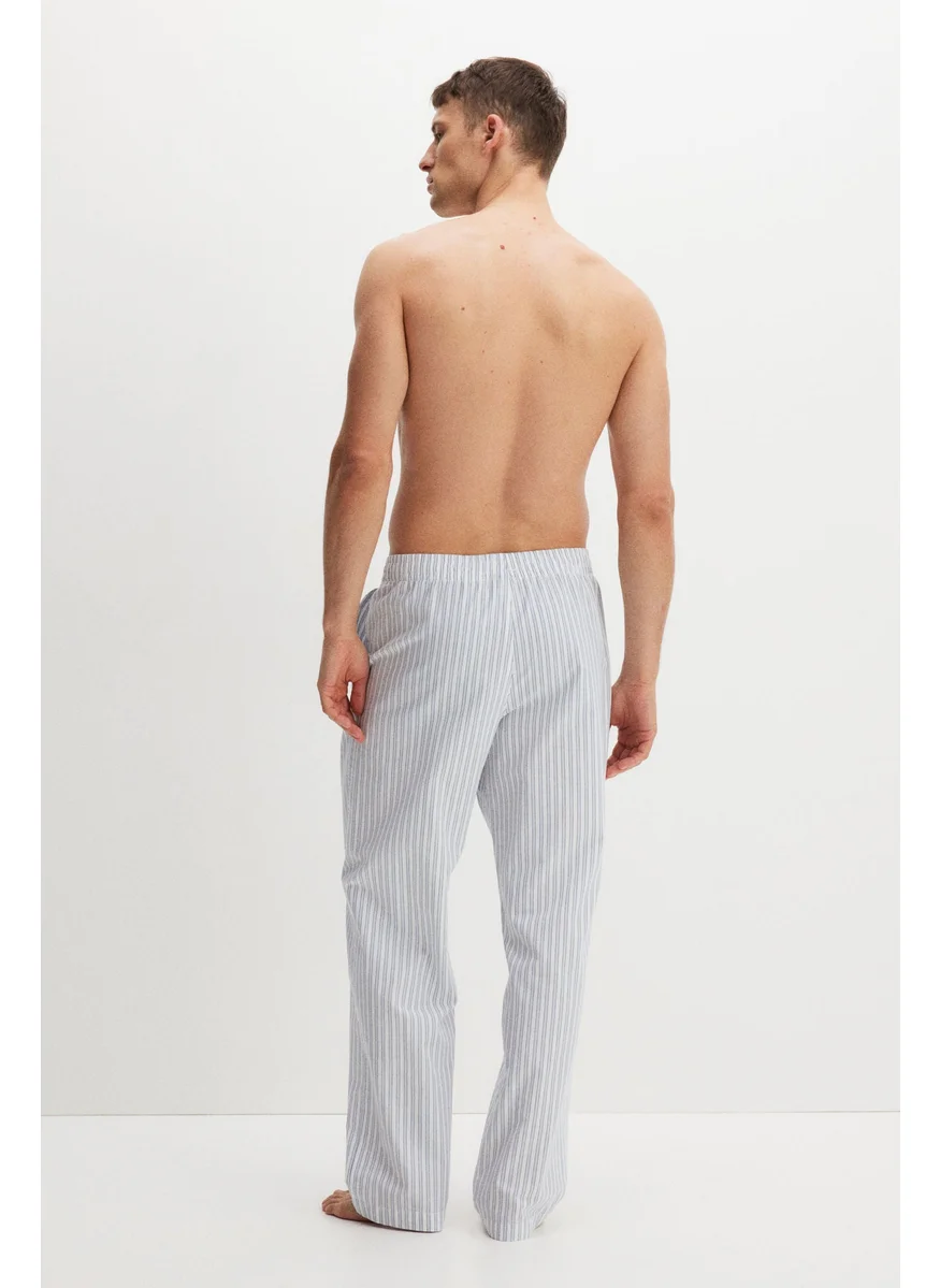 H&M Relaxed Fit Poplin Trousers