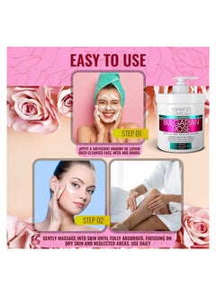 Advanced Clinicals Advanced Clinicals Anti Aging Rescue Cream Bulgarian Rose 454g  - Image 2