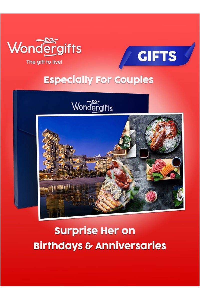 Atlantis Dinner At Gastronomy Or Ariana's Kitchen Gift for Two at Atlantis The Royal | Romantic Fine Dining Experience in Dubai | Birthday Gift For Women | Perfect Gift For Her & For Couple