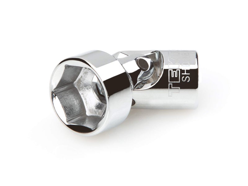 TEKTON 1/4 Inch Drive x 1/2 Inch Shallow 6-Point Universal Joint Socket | SHD08013 - Image 1