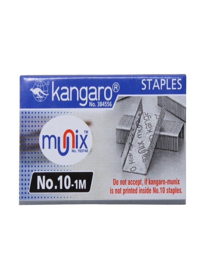 Ondesk Kangaro Staple Pin and Stapler pin Use for School, Offices, Home, Colleges, and Many More, Staples (Set of 40 Box) (NO.10-M) - Image 2