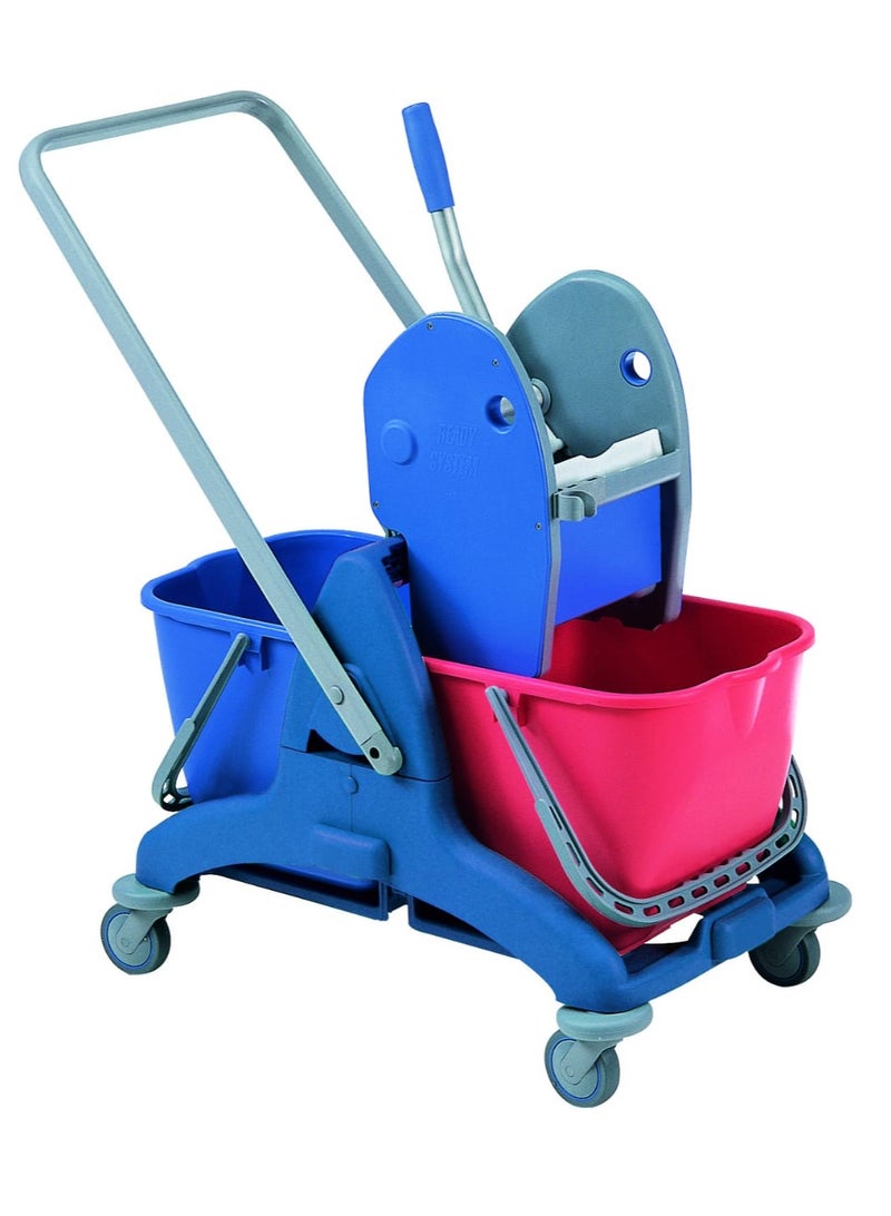 DOUBLE MOP BUCKET TROLLEY ITALY
