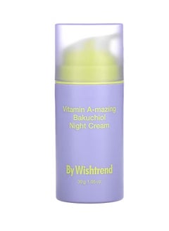 By Wishtrend Vitamin A-mazing Bakuchiol Night Cream, 1.05 oz (30 g)  - Image 2