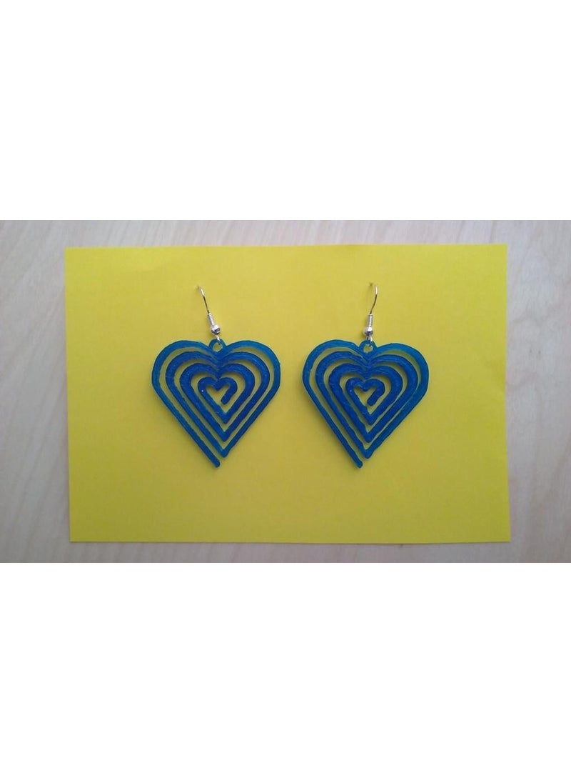 Epm3d Heart Earring Plastic Apparatus  - Image 2
