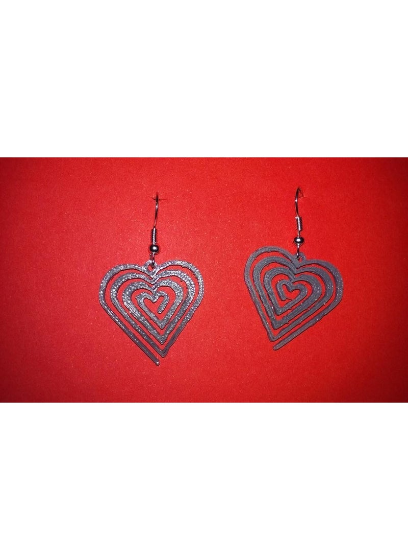 Epm3d Heart Earring Plastic Apparatus  - Image 4