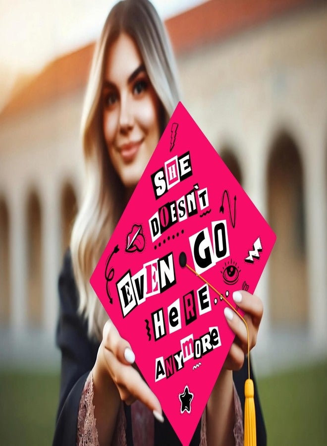 ADVANSYNC She Doesn't Even Go Here... Anymore Graduation Cap Topper - Image 2