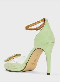MENBUR Peep Toe High Heel Sandals  - Image 3
