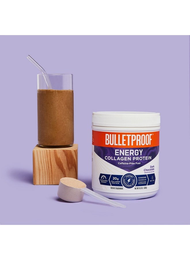 Bulletproof Dark Chocolate Energy Collagen Protein 18.8 Ounces Caffeinefree Fuel With Vitamins And Antioxidants  - Image 4
