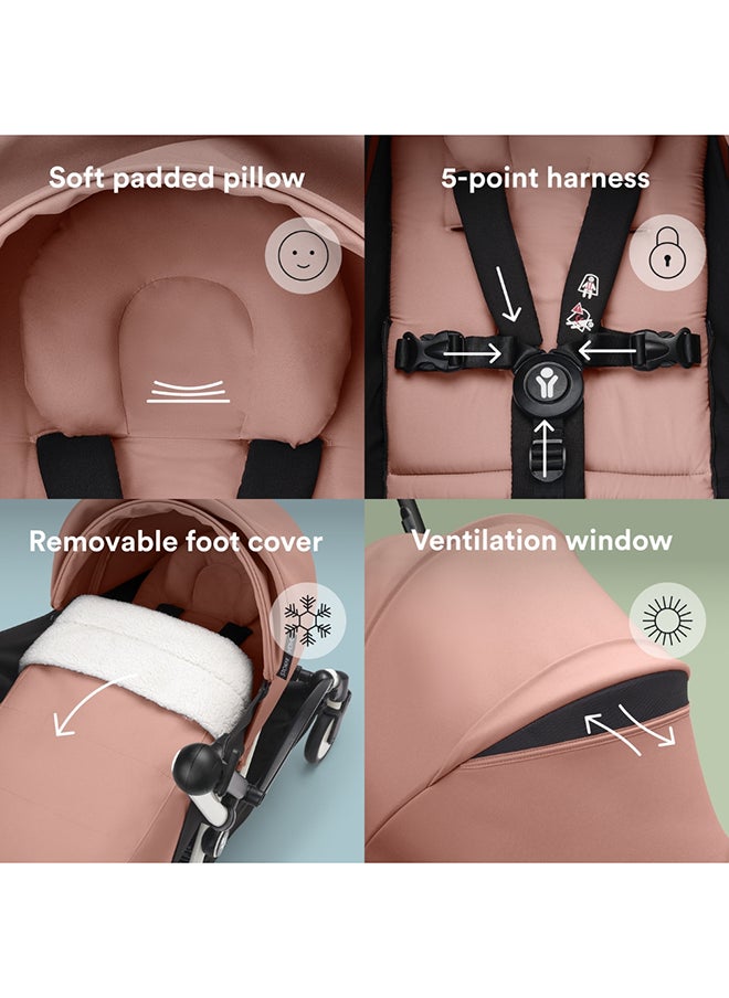 STOKKE Yoyo 0+ Newborn Pack Ginger, Premium Newborn Stroller With Comfortable Newborn Nest  - Image 3