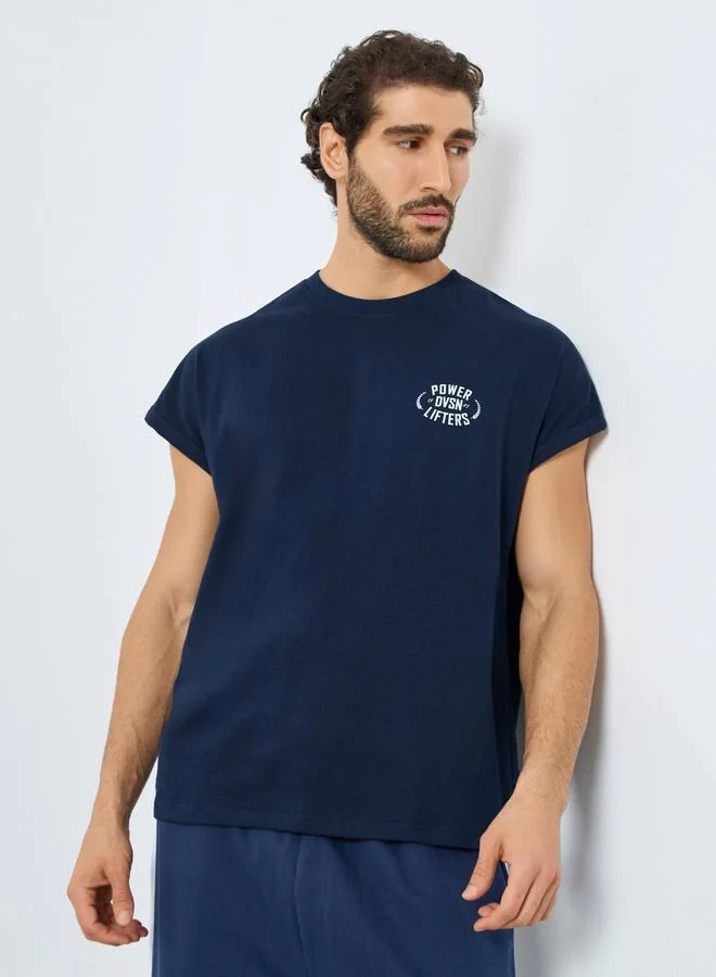 Statement Training Drop Armhole Tank