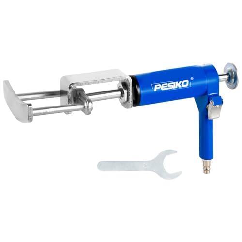 PESIKO Pneumatic Dual Brake Caliper Compression Tool, Air Operated Brake Piston Compressor Tool for Easy Brake Pad Replacement - Image 1
