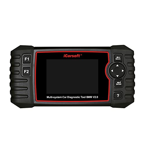 iCarsoft Obd2 Scanner Code Reader Car Diagnostic Tool BMM V20 for BMWMini with Oil Service Reset EPB BMS DPF SAS ETC OBD II Updated Version of i910II