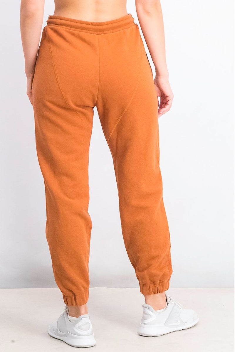 Reebok Women Sportswear Fit Training Track Pants, Brown  - Image 3
