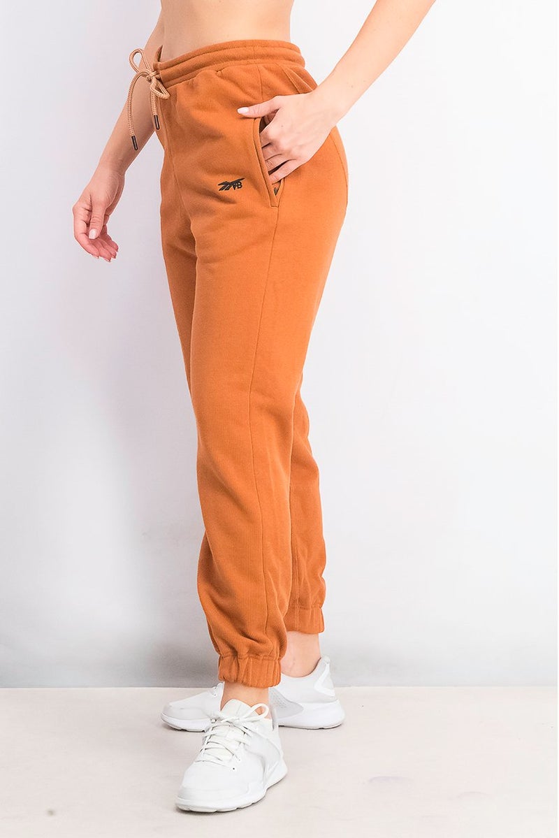 Reebok Women Sportswear Fit Training Track Pants, Brown  - Image 2