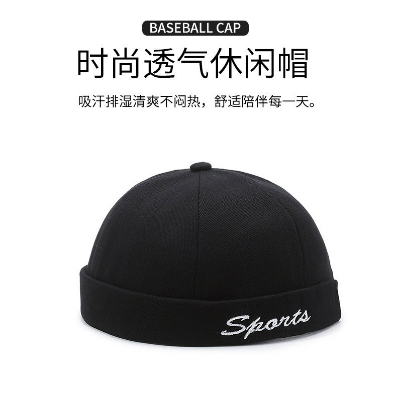 Letter Baseball Cap Sun Protection Outdoor Hat Cotton - Image 3