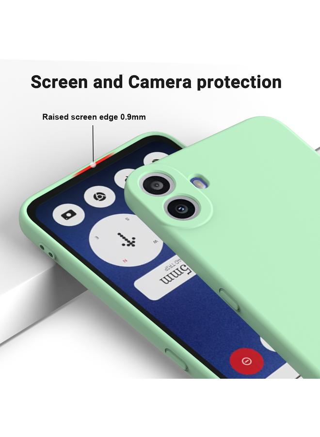 اس-توب جراب لهاتف CMF Phone 1 من Case For Nothing، مصنوع من السيليكون السائل المقاوم للصدمات بلون نقي - Image 4