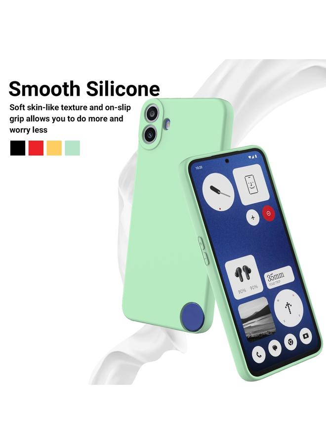 اس-توب جراب لهاتف CMF Phone 1 من Case For Nothing، مصنوع من السيليكون السائل المقاوم للصدمات بلون نقي - Image 3