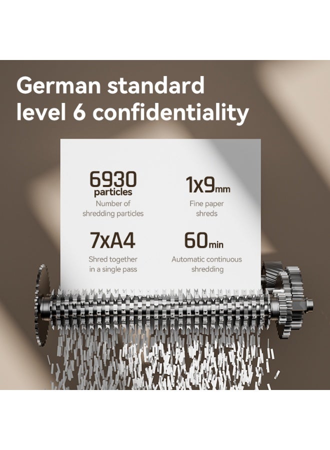 Deli T097 P6 Large Office Bussiness High Security Shredder - Image 4