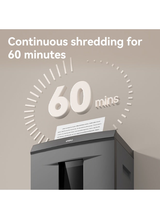 Deli T097 P6 Large Office Bussiness High Security Shredder - Image 5