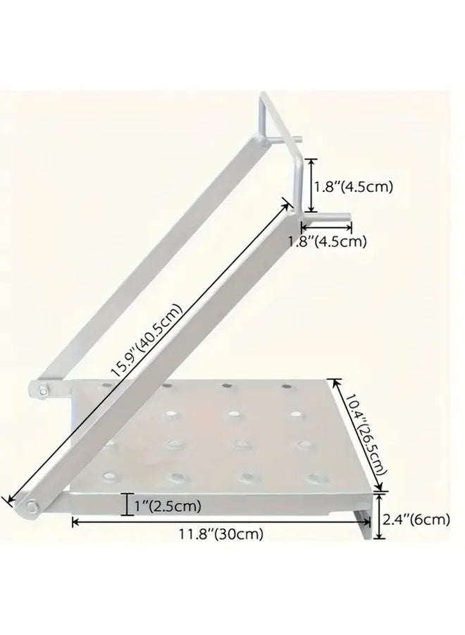 Heavy Duty Extendable Workstation System With Tool Tray 400 Lb Capacity Metal Material - Image 4