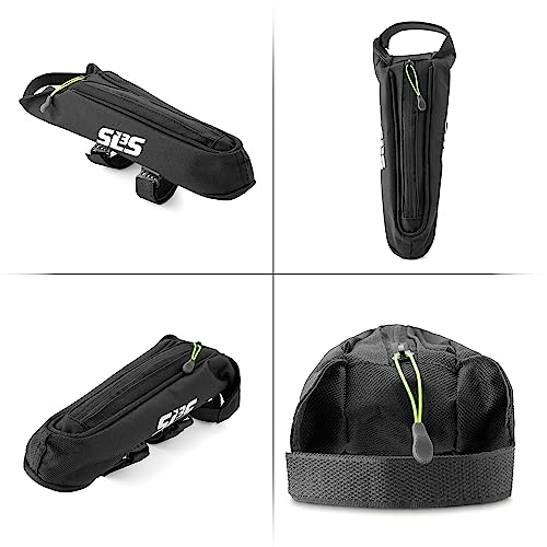 SLS3 Aero Top Tube Bike Bag - Small, Stable & Secure Bike Frame Bag for Triathlon & Cycling Race Accessories - Premium Low Profile Tri Bike Pouch to Reduce Drag - Custom Fit Bicycle Bag for Bike Stem - Image 3
