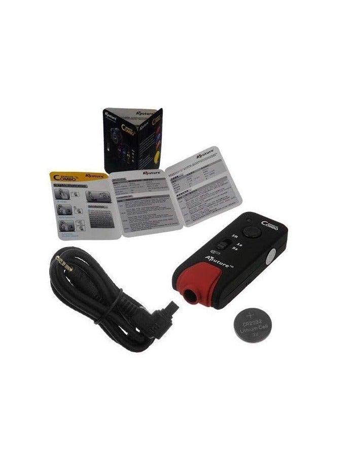 Aputure CR3C Combo IR Wireless Remote – Multi-Channel Infrared Light Controller, 360° Remote Control System with 20m Range, Wireless LED Lighting Remote for Aputure Fixtures & Cameras, Professional Studio Lighting Accessory for Filmmaking, Photography - Image 2