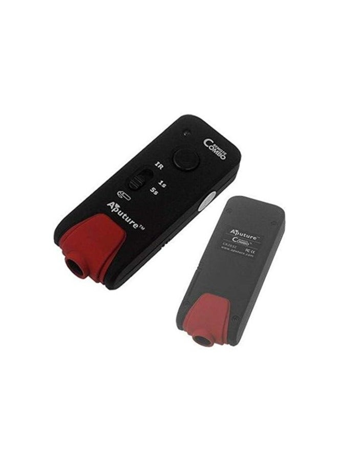 Aputure CR3C Combo IR Wireless Remote – Multi-Channel Infrared Light Controller, 360° Remote Control System with 20m Range, Wireless LED Lighting Remote for Aputure Fixtures & Cameras, Professional Studio Lighting Accessory for Filmmaking, Photography - Image 1