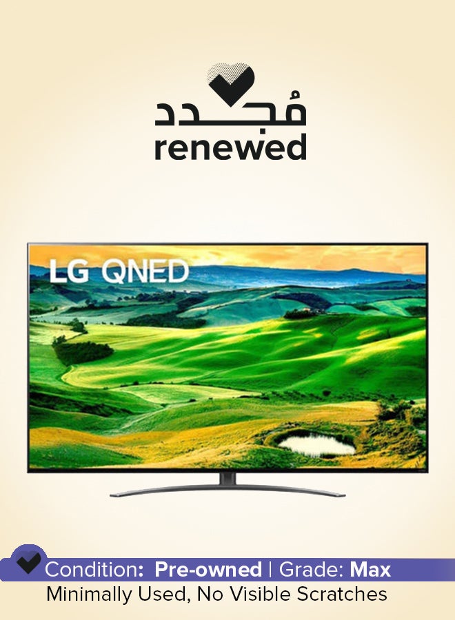 LG Renewed - 75 inch Smart QNED TV 4K 120Hz 75QNED81 Black - Image 1