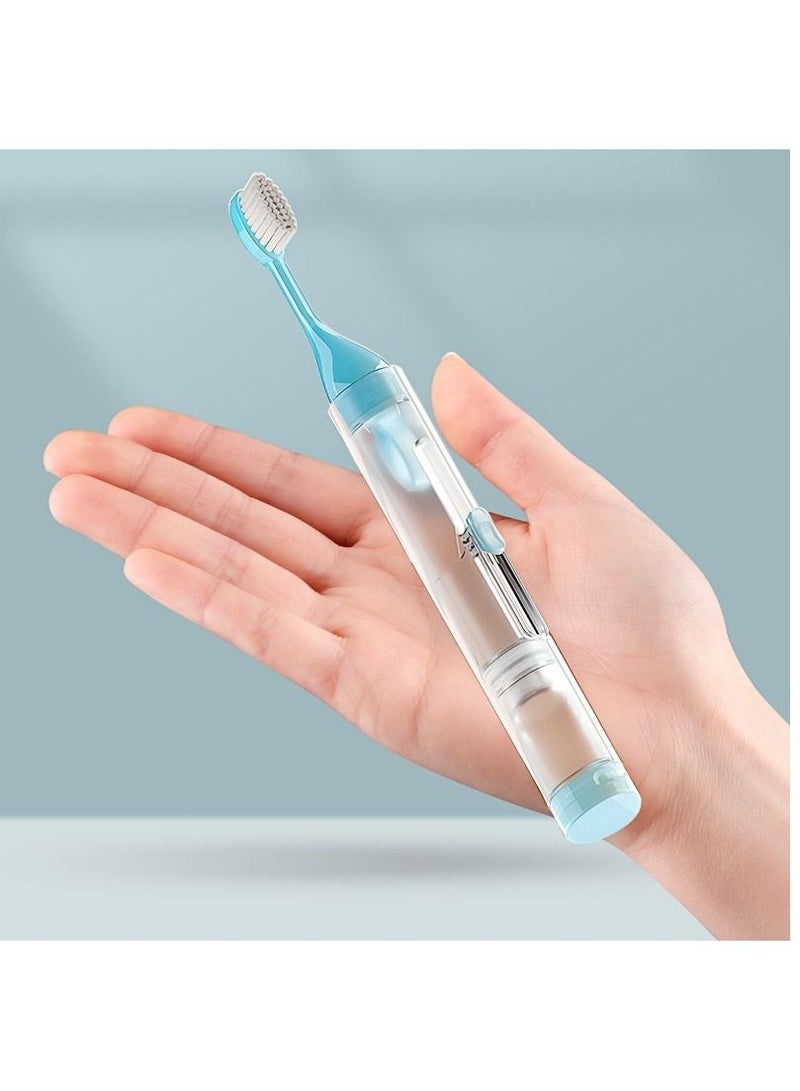 Portable toothbrush and toothpaste integrated storage box for travel - Image 4