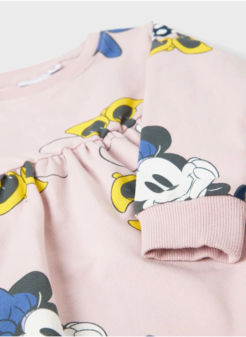 NAME IT Kids Minnie Mouse Sweat Dress