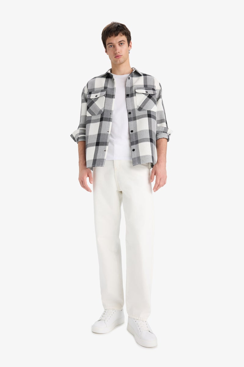 ديفاكتو قميص رجالي مريح بأكمام طويلة - Image 2